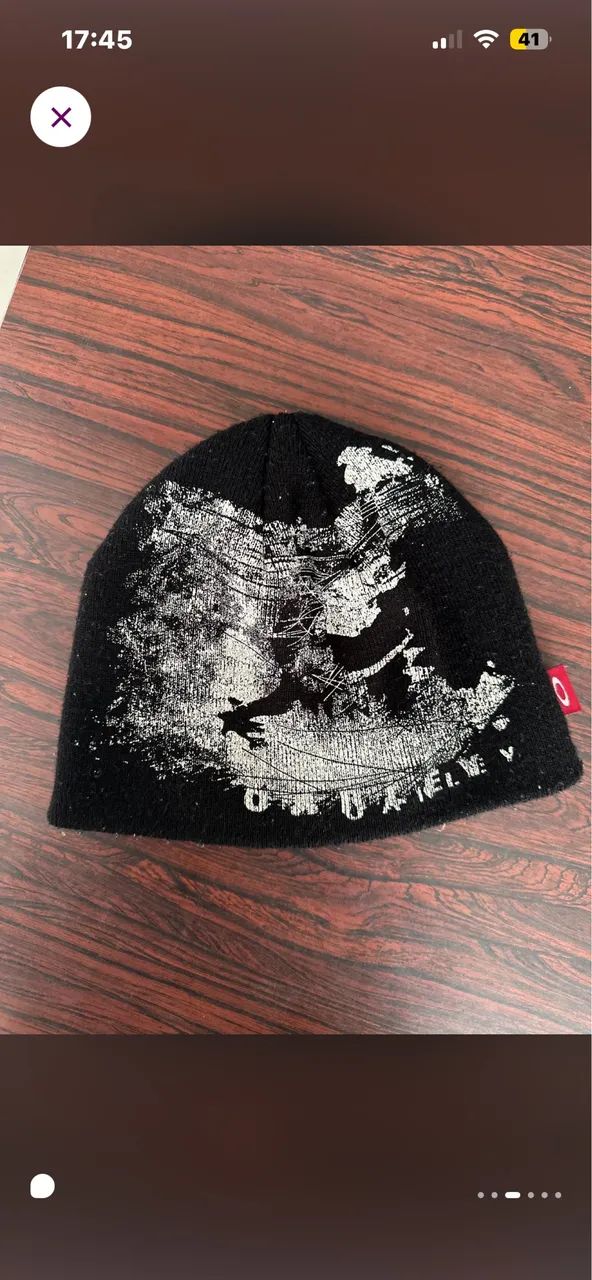 touca vintage oaley skull