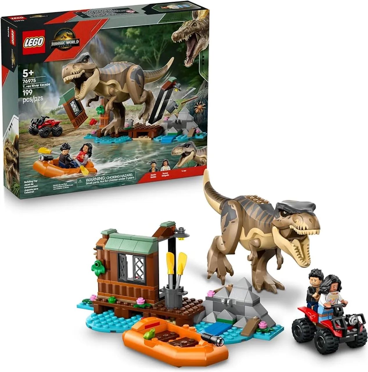 lego jurassic world lacrado