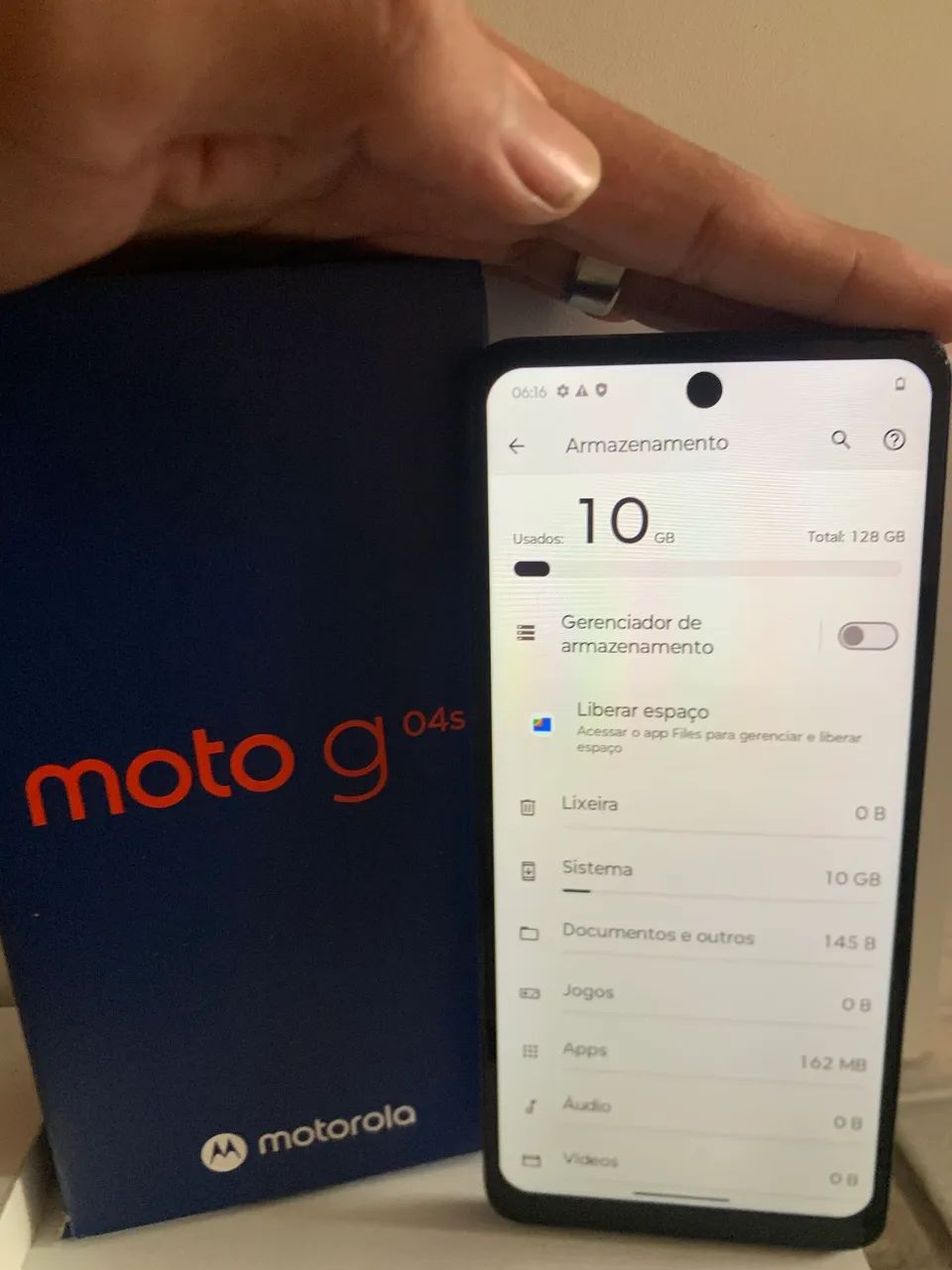 Motorola g04s com caixa e capinha  - Foto 2