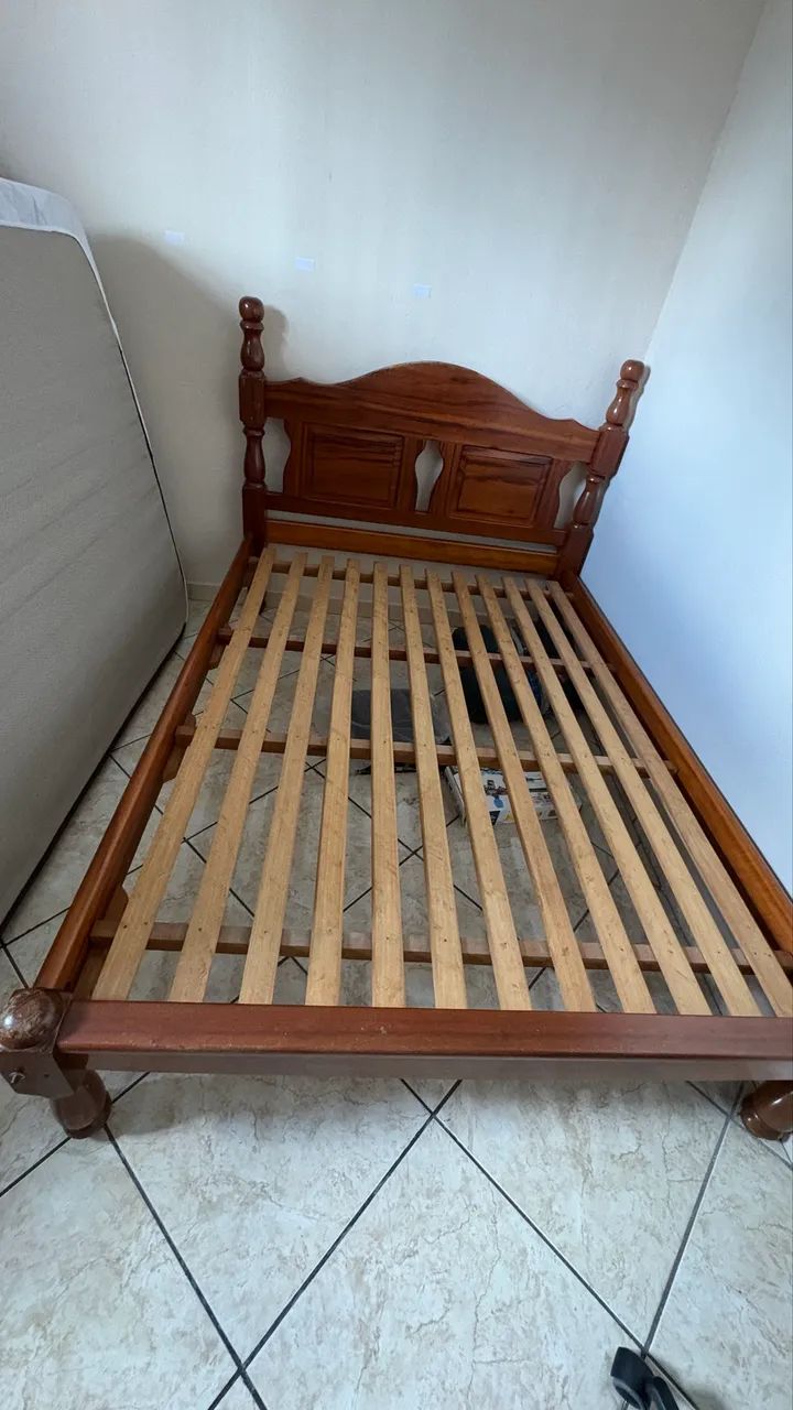 Cama de casal madeira maciça  - Foto 3