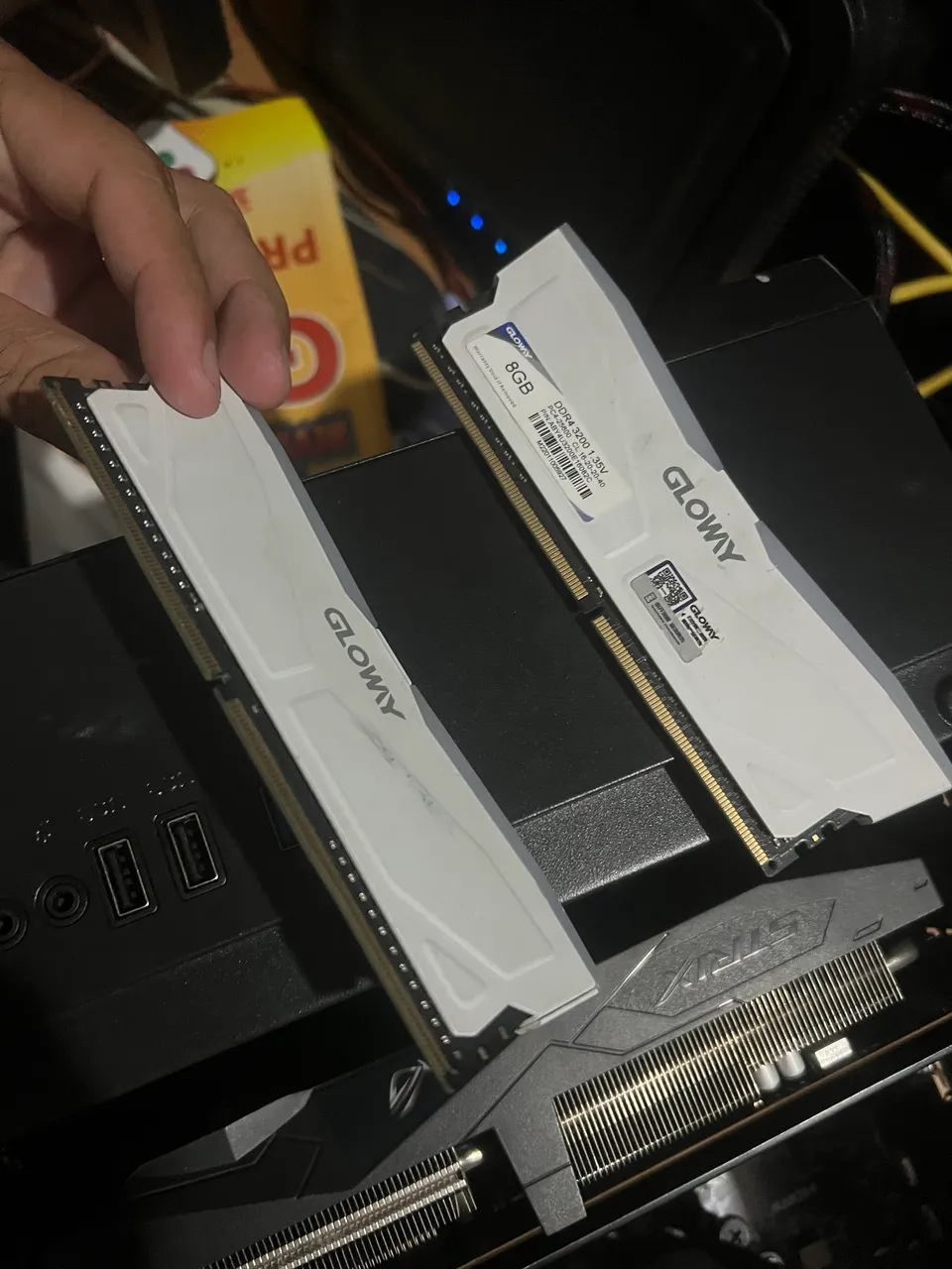 Memórias RAM 8 GB 