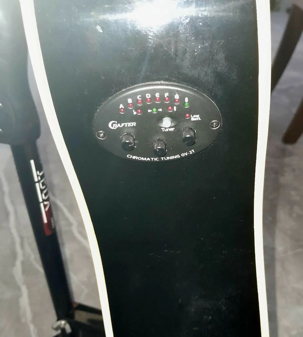 Violao Crafter Ashland ADCE 10 BK aço - Foto 4