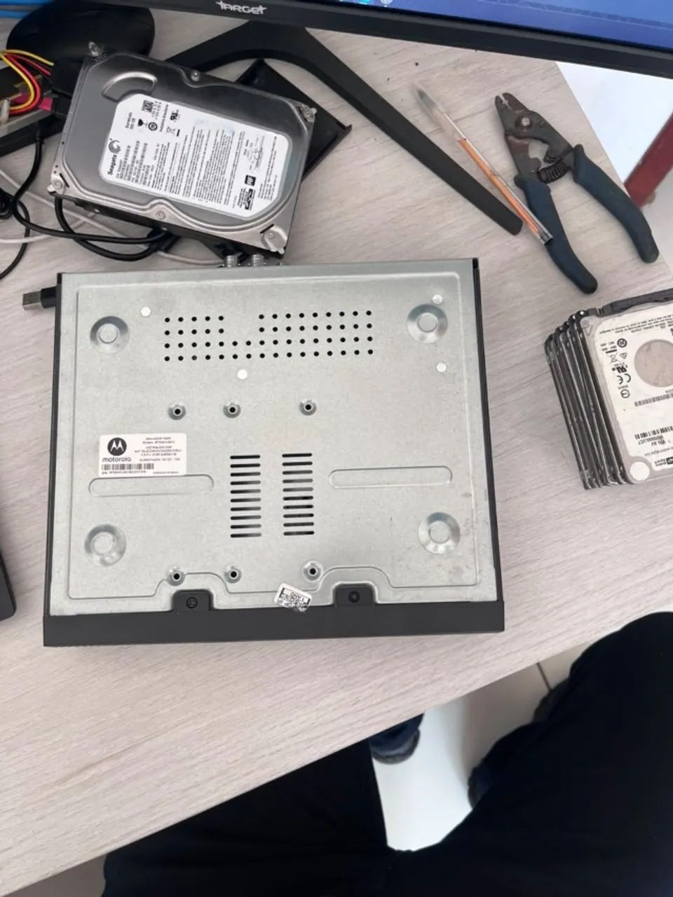 DVR Motorola 4 Canais CFTV - Testado e Funcionando - R$290,00 - Foto 3