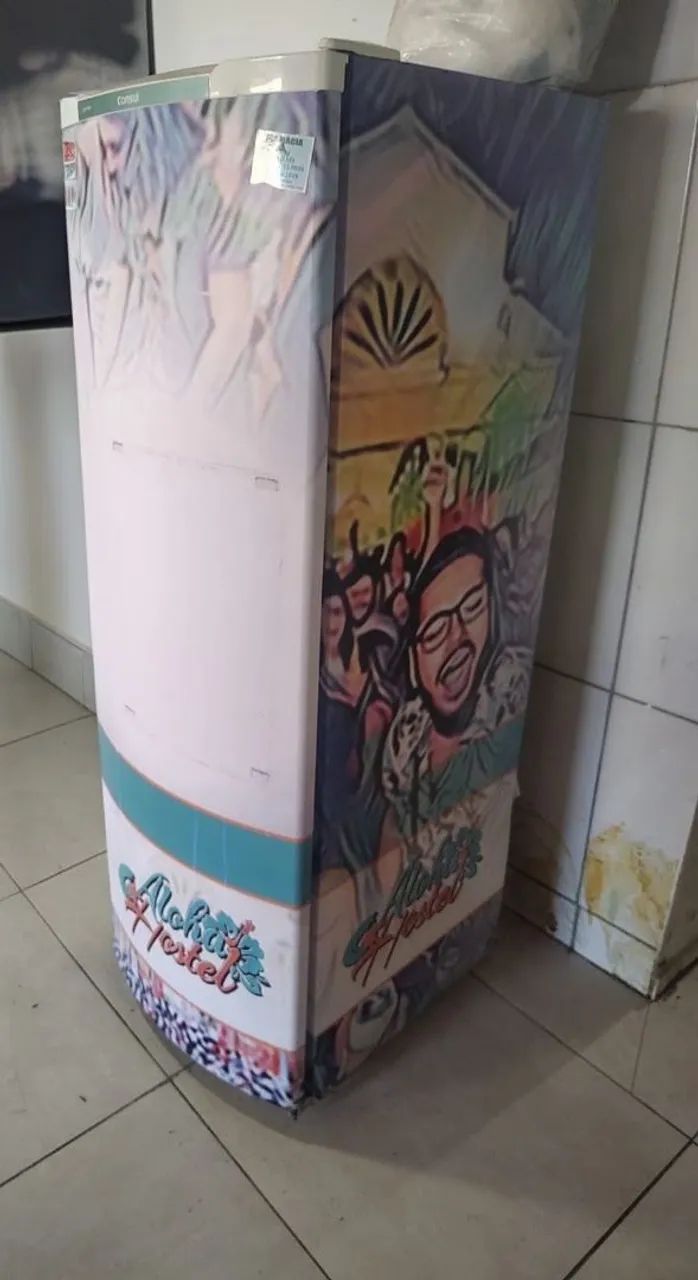 Geladeira usada funcionando 