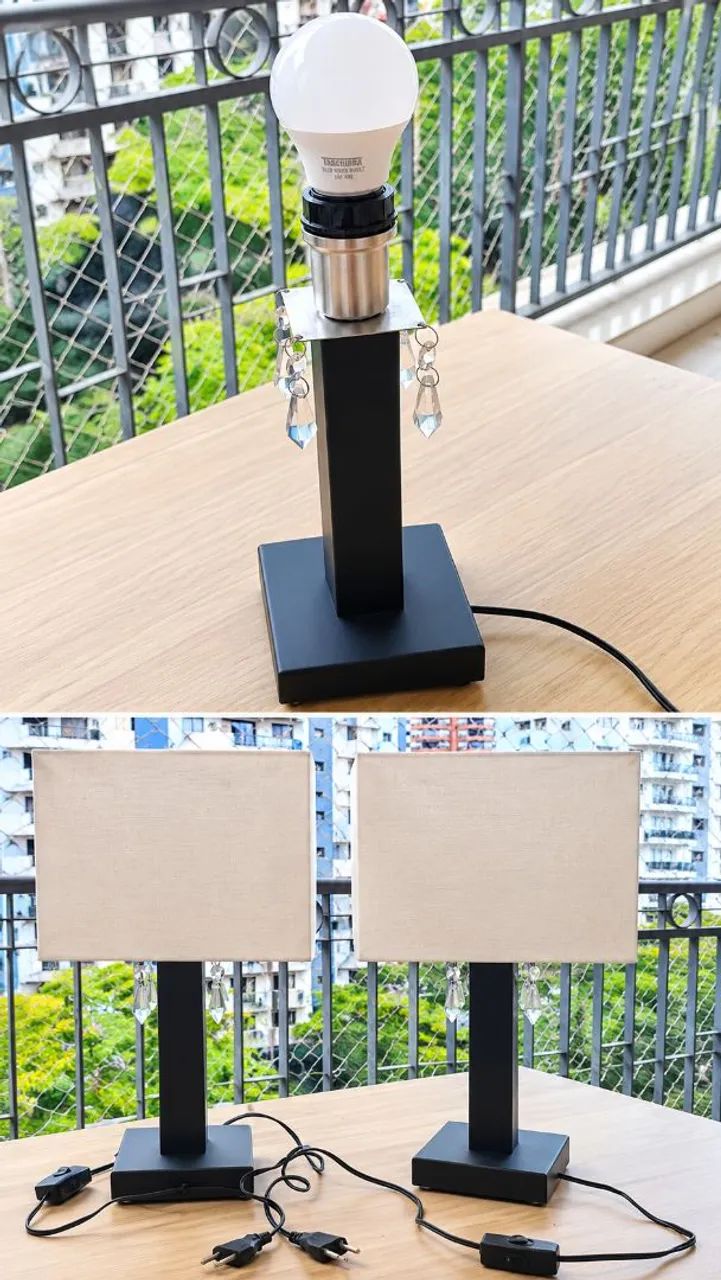 Vendo par de abajures  - Foto 2