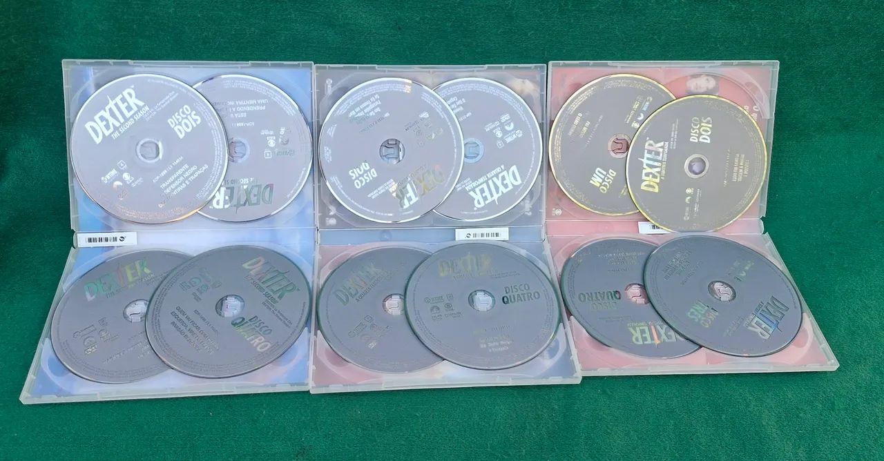 Coleção DVD Dexter - DVD, Blu-Ray e Vídeo Cassete - Krahe, Viamão
