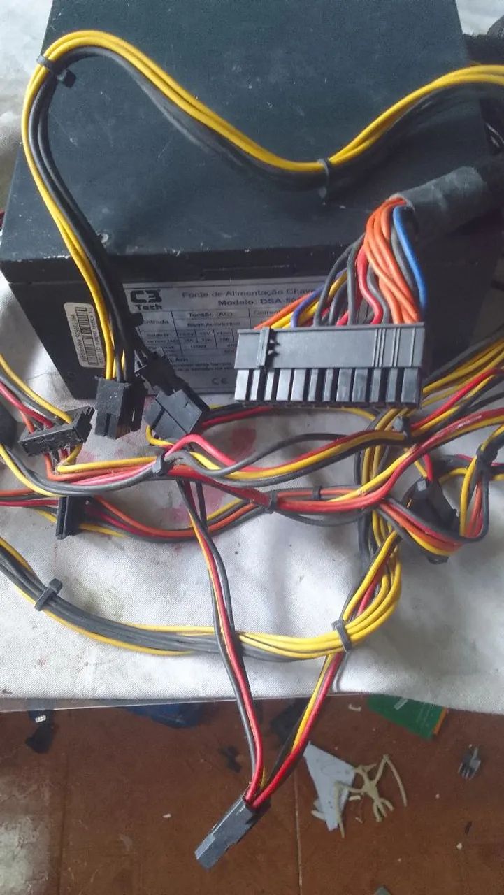 Fonte até 500 vcs para Pç game funcionando normalmente  - Foto 4