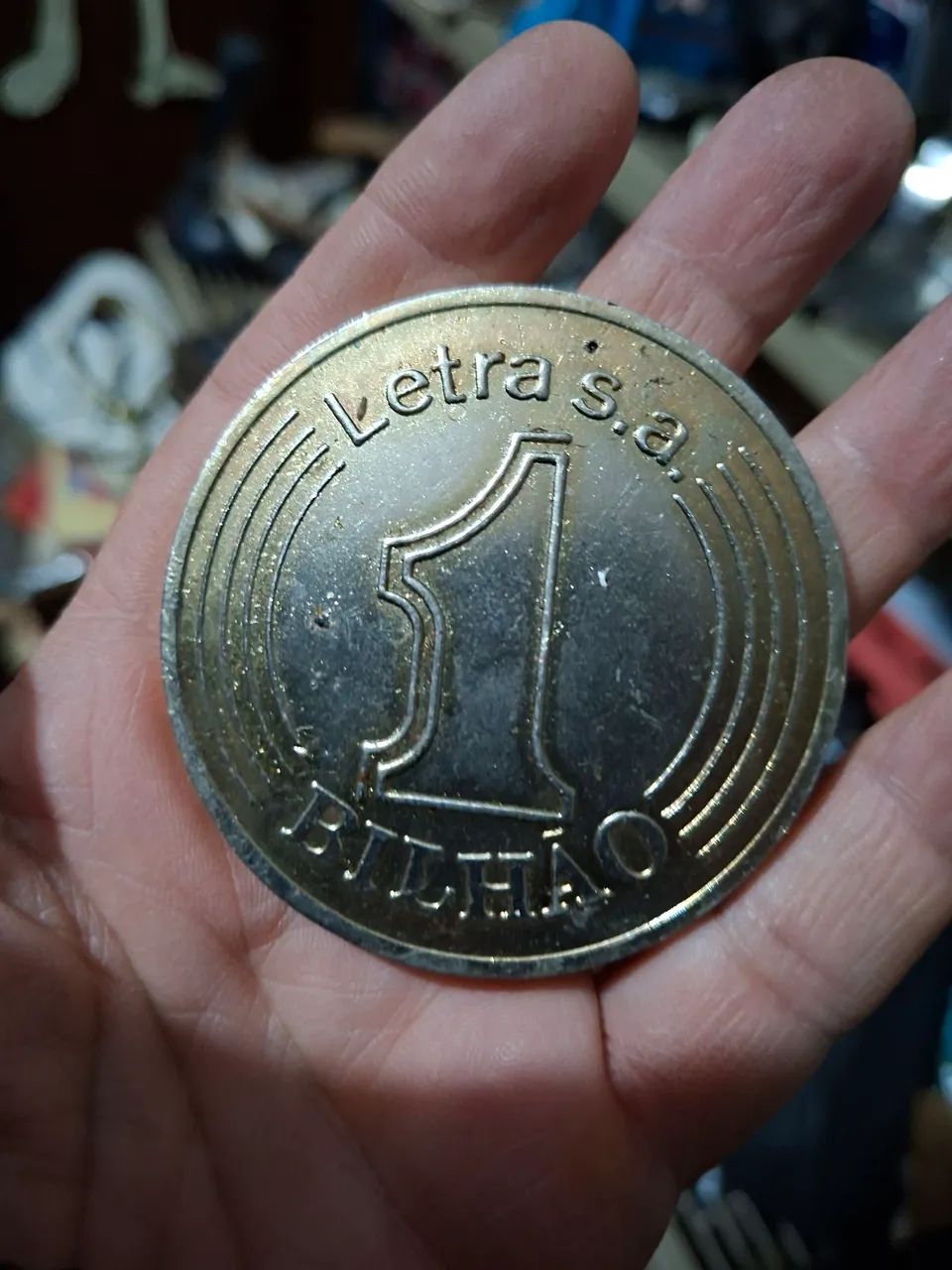 Medalha antiga 