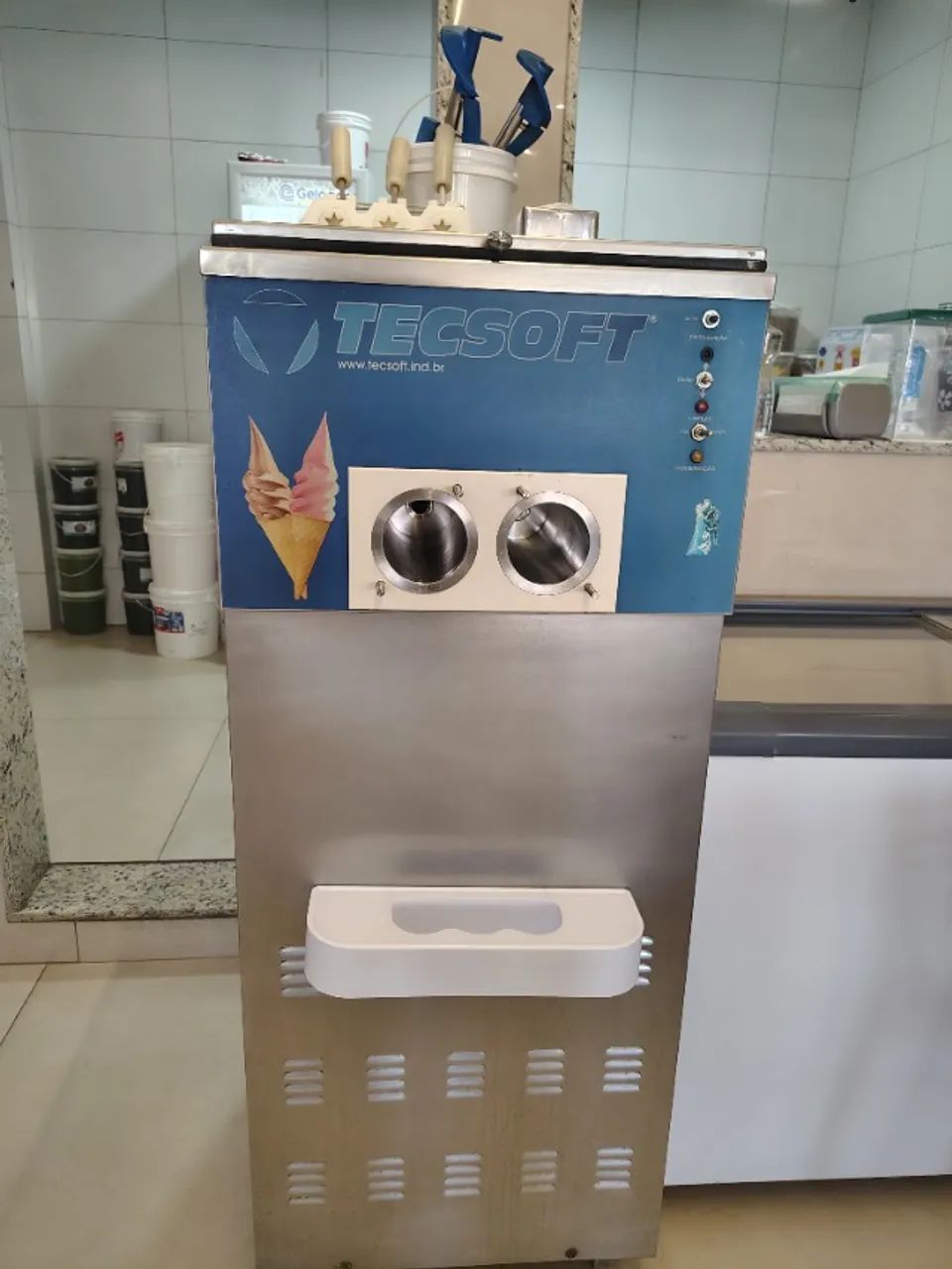 máquina de sorvete soft tecsoft