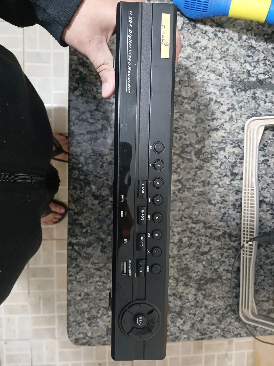 DVR  conector rede com defeito - Foto 2