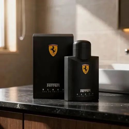 Perfume Ferrari Black Masculino 125 ml - Foto 2