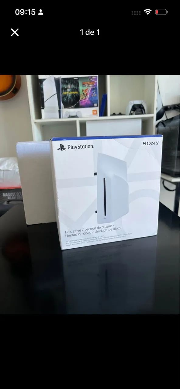 Leitor de disco play 5