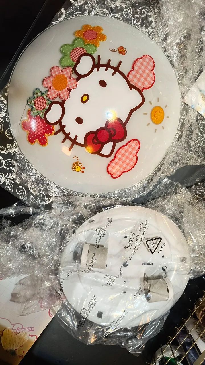 Arandela lustre plafon Hello Kitty  - Foto 2