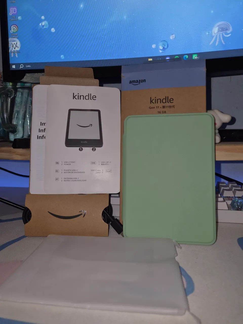 Kindle 11ª geração 2024 (mais recente) - Verde Matcha