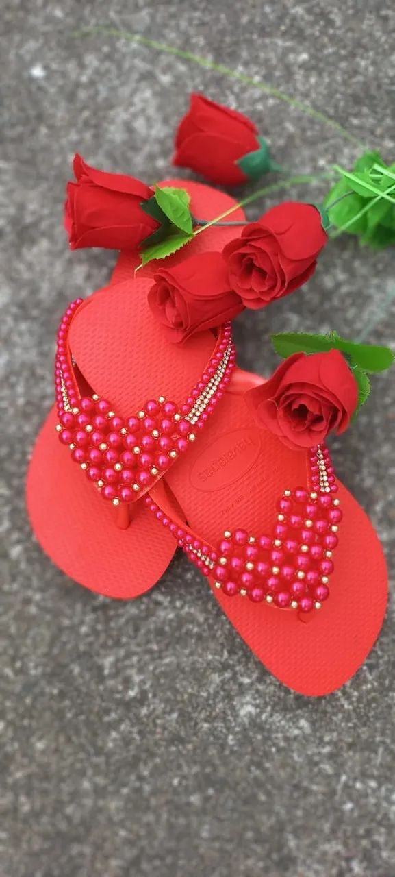 Chinelos customizados Havaianas - Foto 4