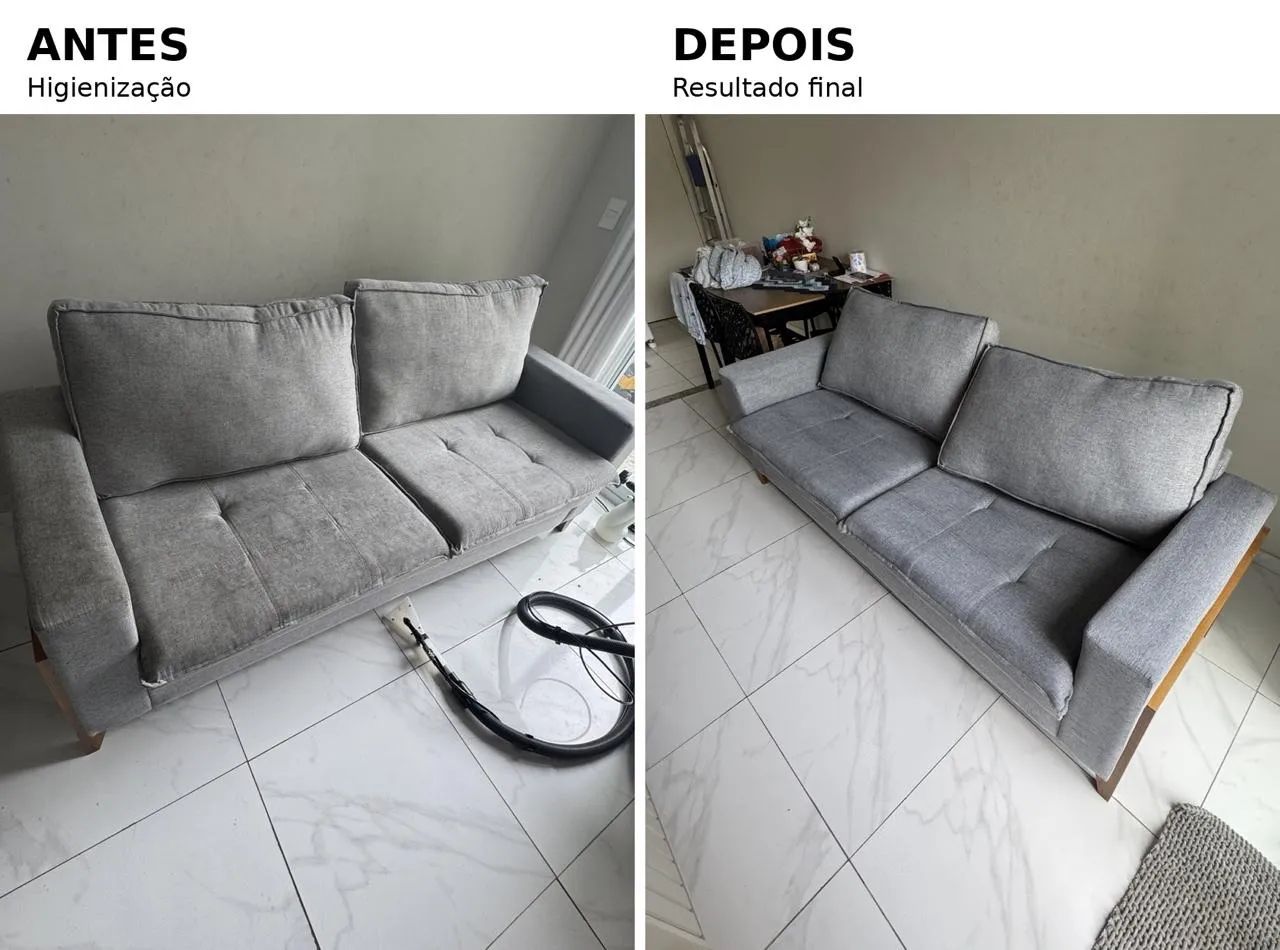 Higienização de estofados 