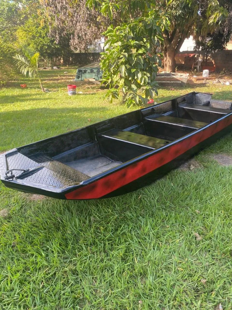 Barco de fibra 5 mt nova