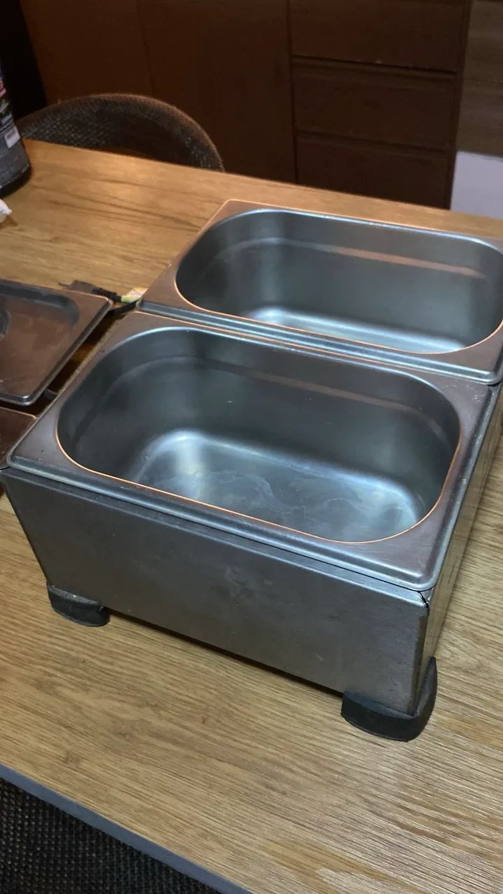 RECHAUD ELÉTRICO PROFISSIONAL (BANHO-MARIA) - Foto 3