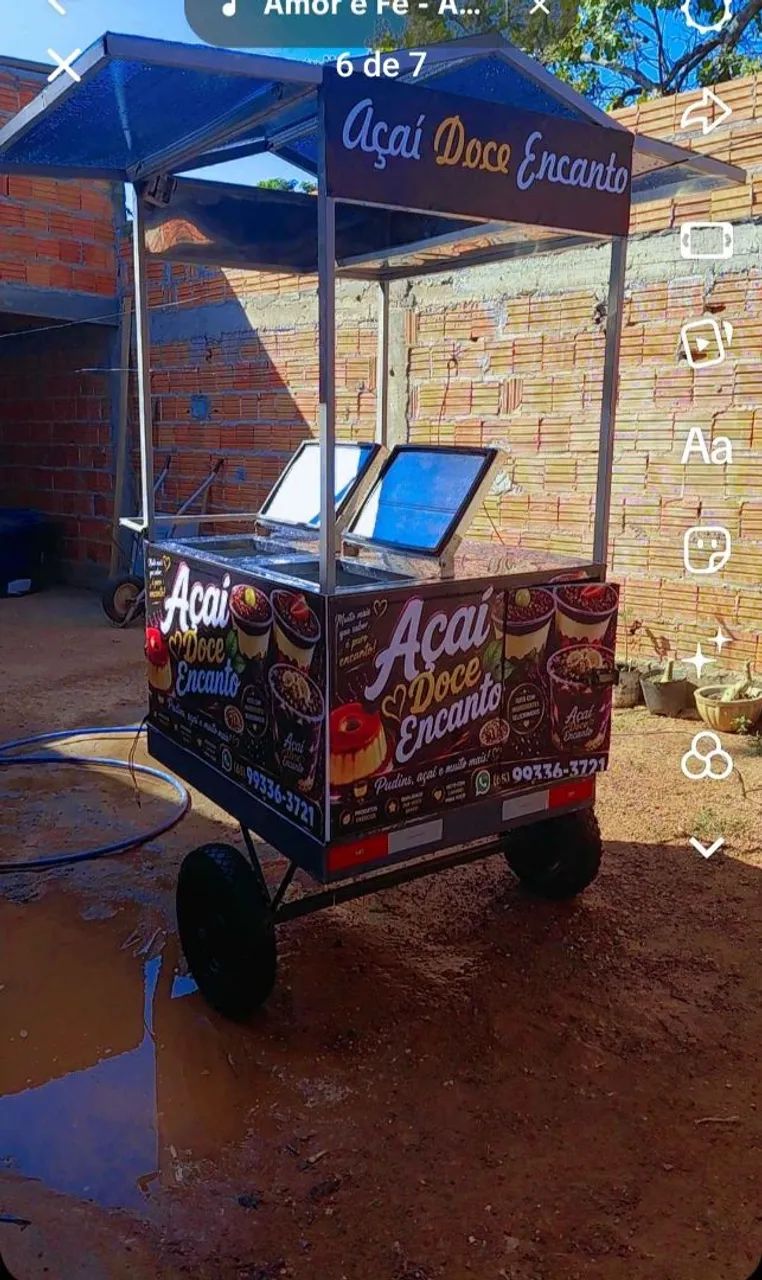Carrinho de açaí  - Foto 2