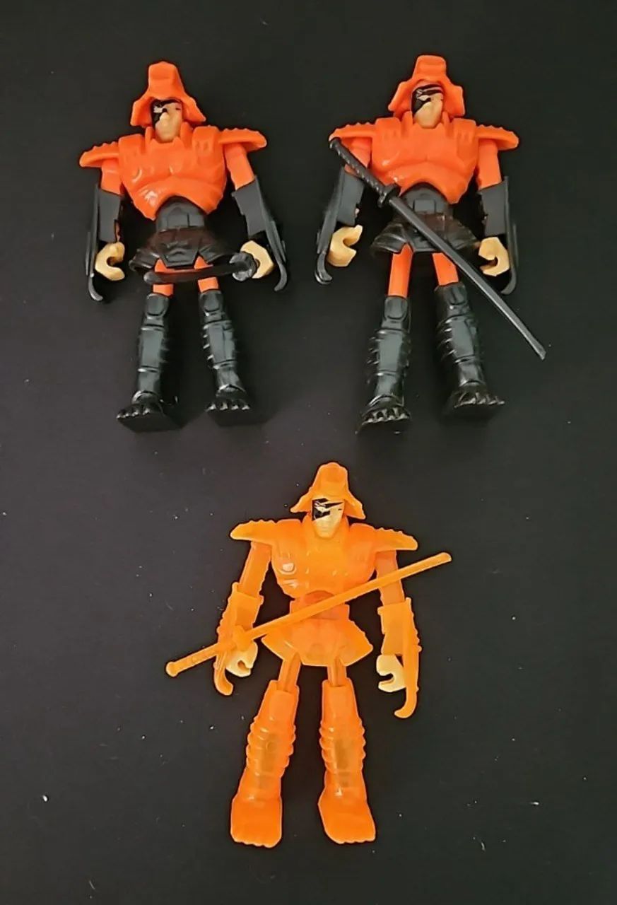 Bonecos Lenda do Samurai Revista Recreio - Hobbies e coleções