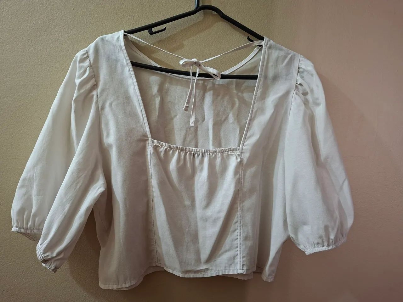 Blusa branca  - Foto 4