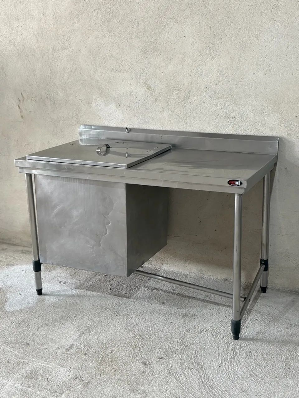 Bancada inox com Cuba térmica 6x sem juros 