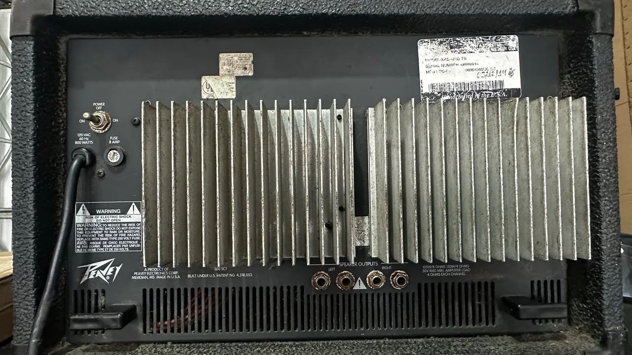 Mesa amplificada Peavey + 2 caixas 15? + 2 Subs 18? - Foto 5