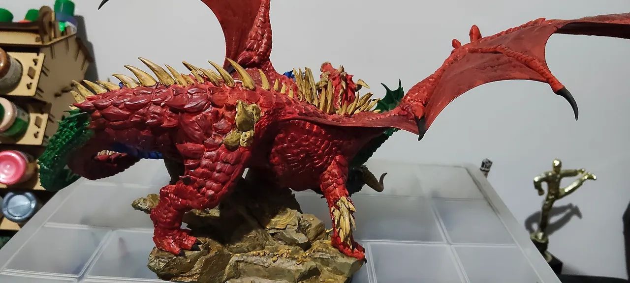 Miniatura Tiamat D&D- impressão 3D - Foto 4