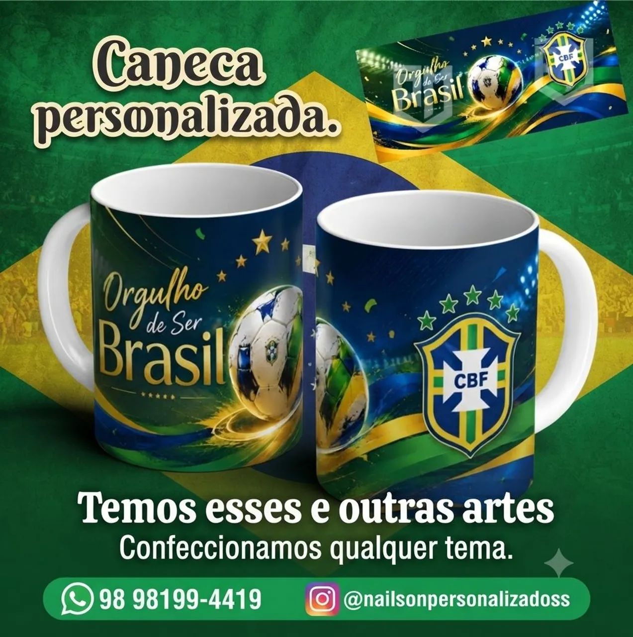 Caneca Personalizada 
