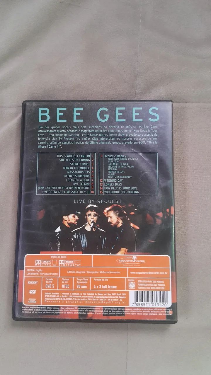 Dvd do grupo Bee Gees - Foto 2
