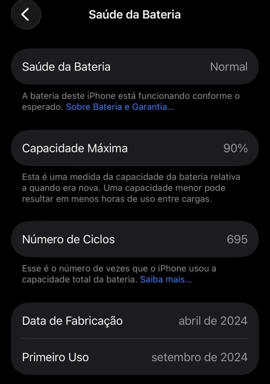 iphone 15 256 GB Branco  - Foto 3