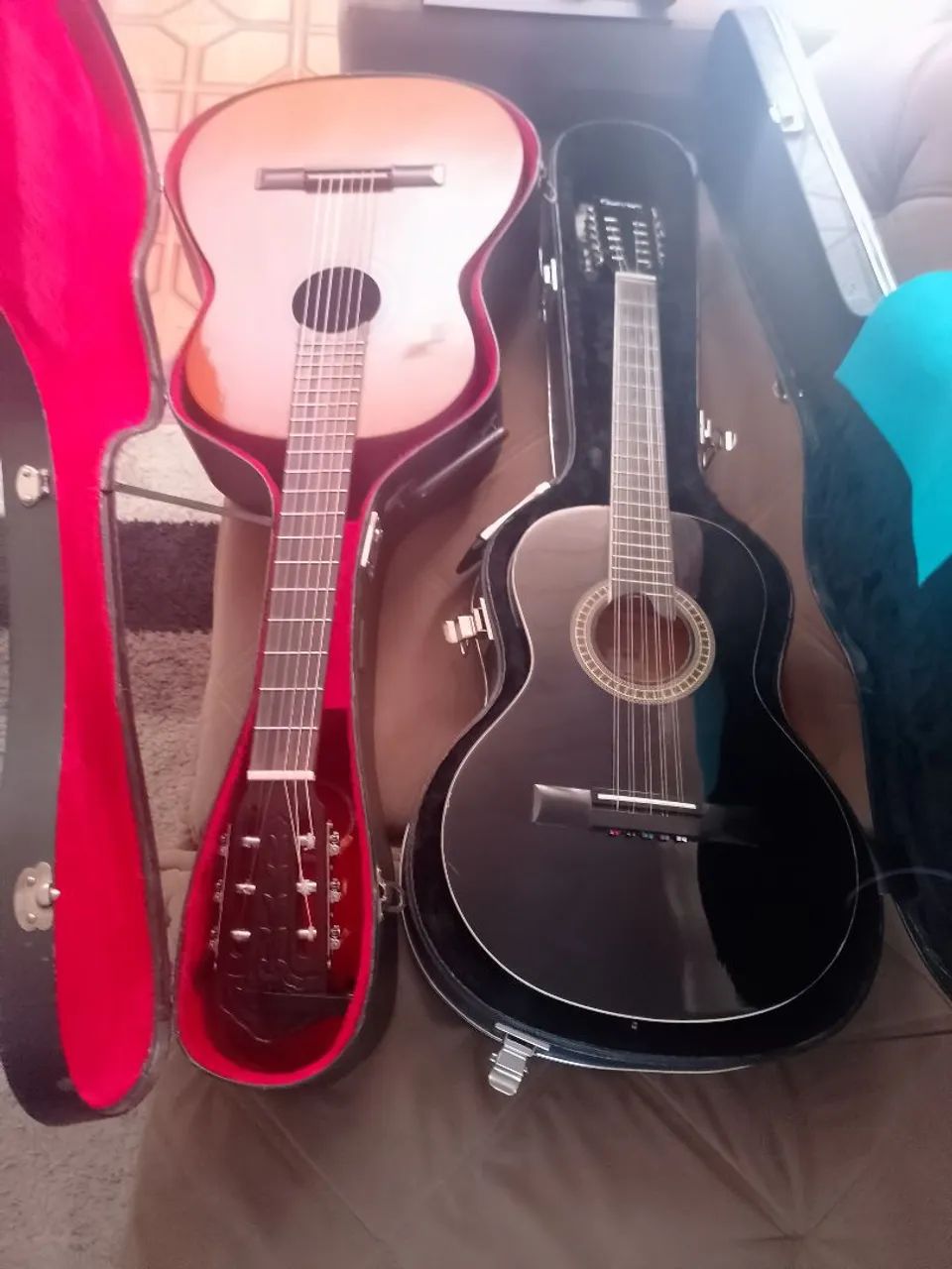 Conjunto de viola Gianini elétrica e violão Di diorgi  - Foto 2