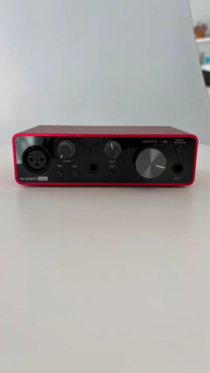 Interface de Audio Focusrite Scarlett Solo 3rd Gen - Foto 4