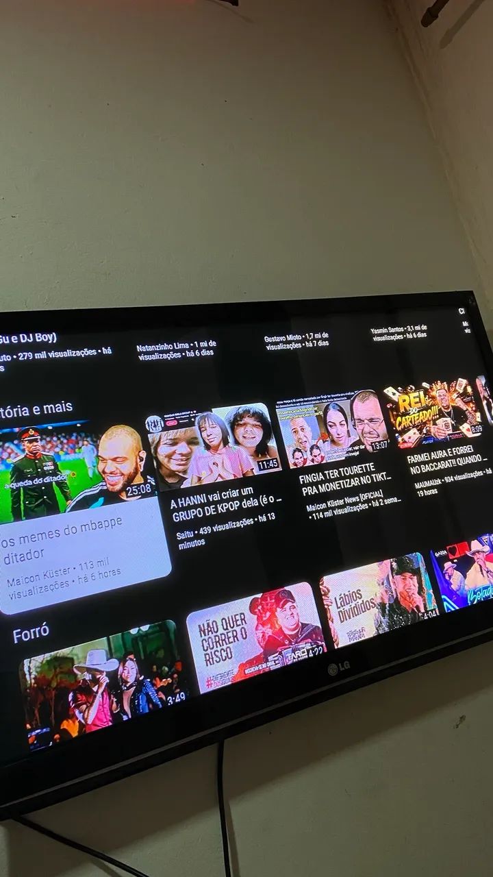 Tv LG Plasma 43 Polegadas funcionando perfeitamente vai com controle - Foto 3