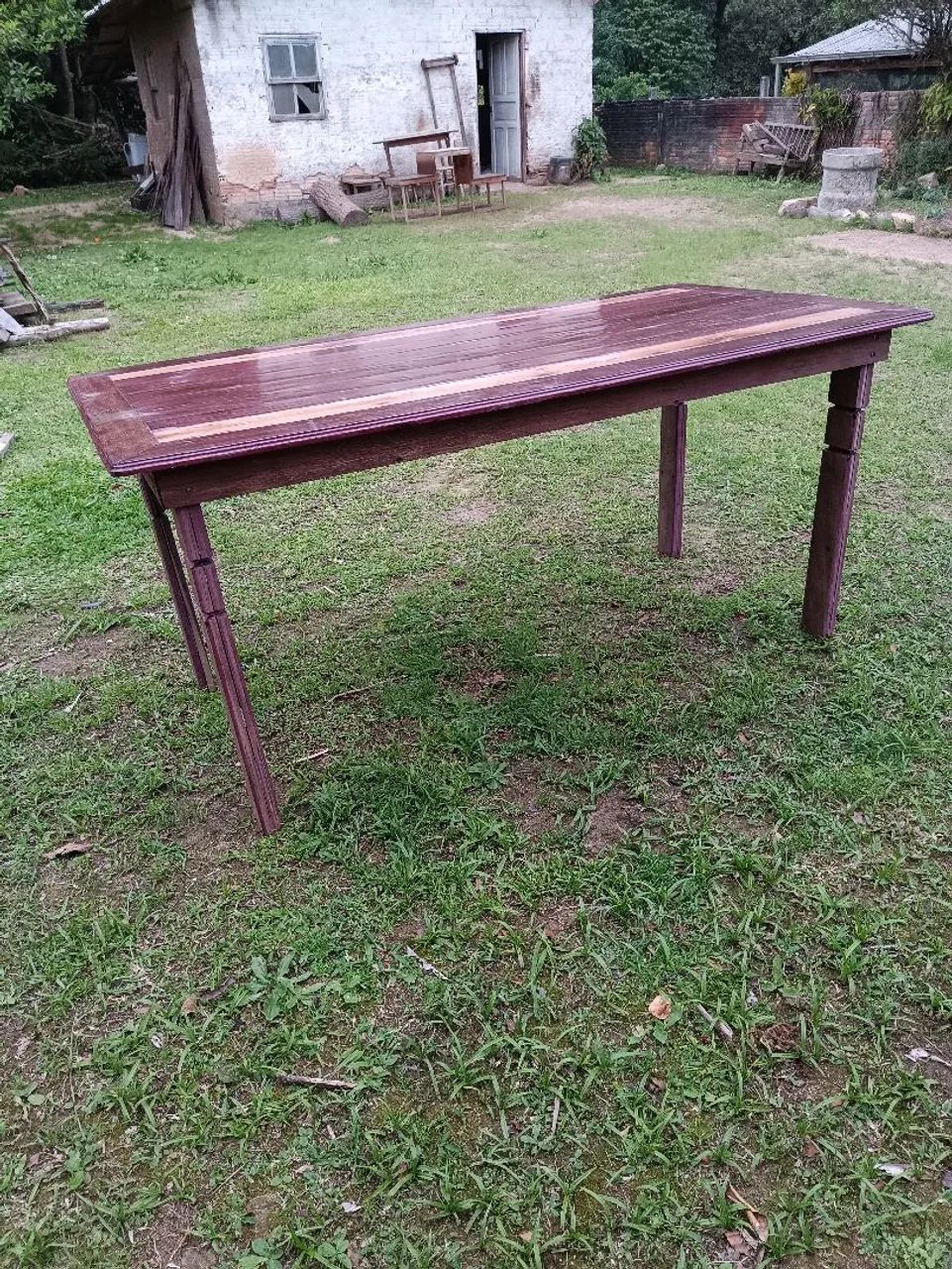 Mesa colonial em madeira de Roxinho  - Foto 4