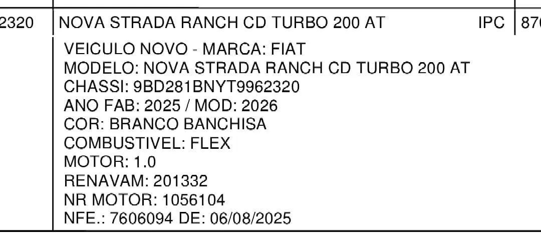 Vidro parabrisa dianteiro nova Strada 2025 2026 nunca usou , original fiat - Foto 2