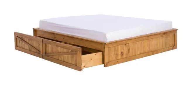 cama queen size com gavetas - Foto 2