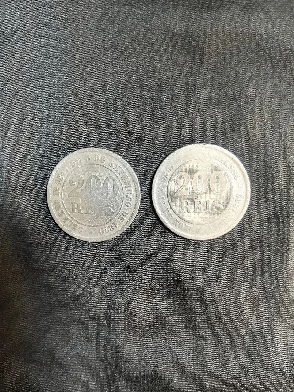Moedas antigas 