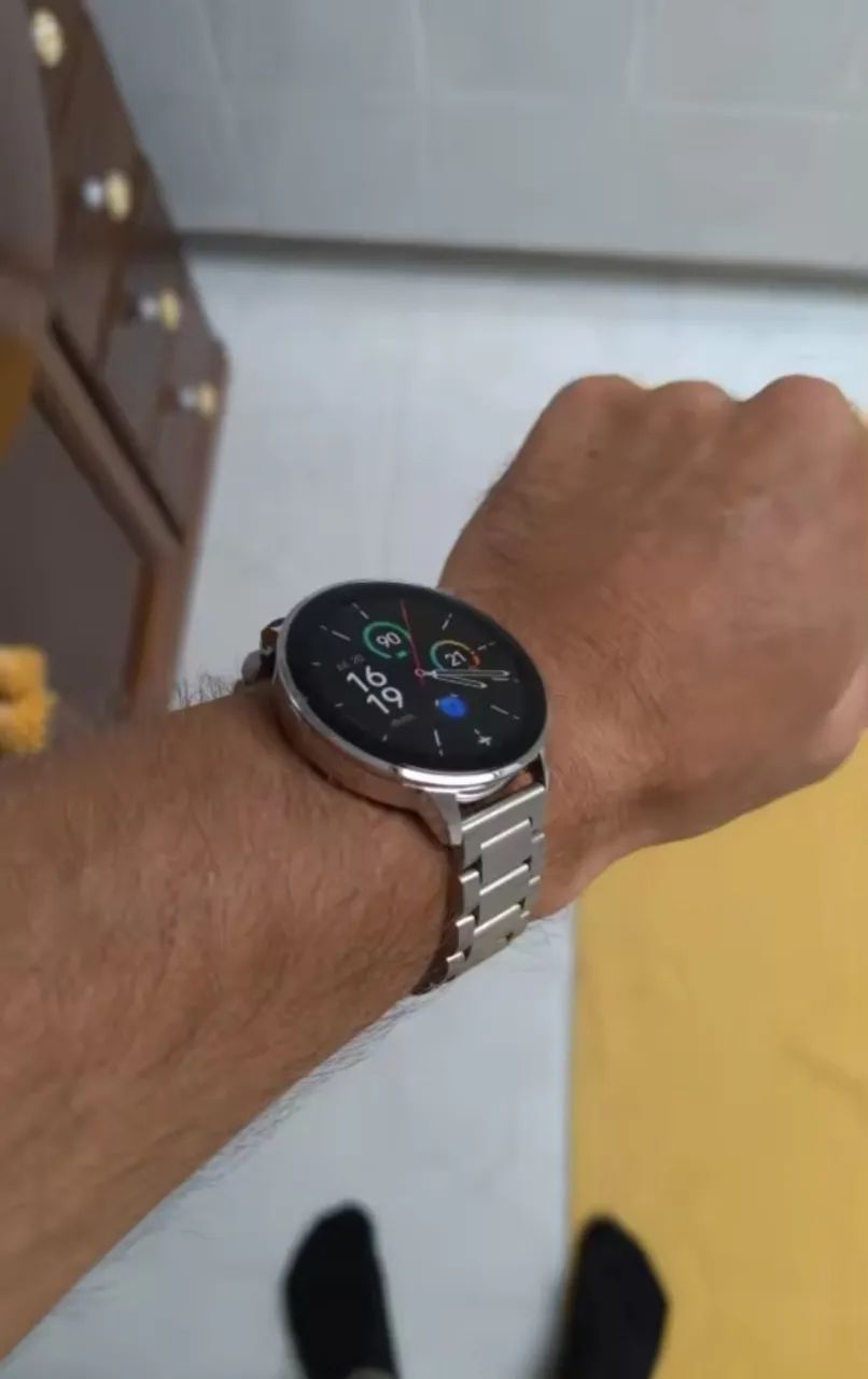 Pulseira De Metal Aço Inoxidável Premium Para Smartwatch Elos Com Fivela 22mm Para Vários  - Foto 5