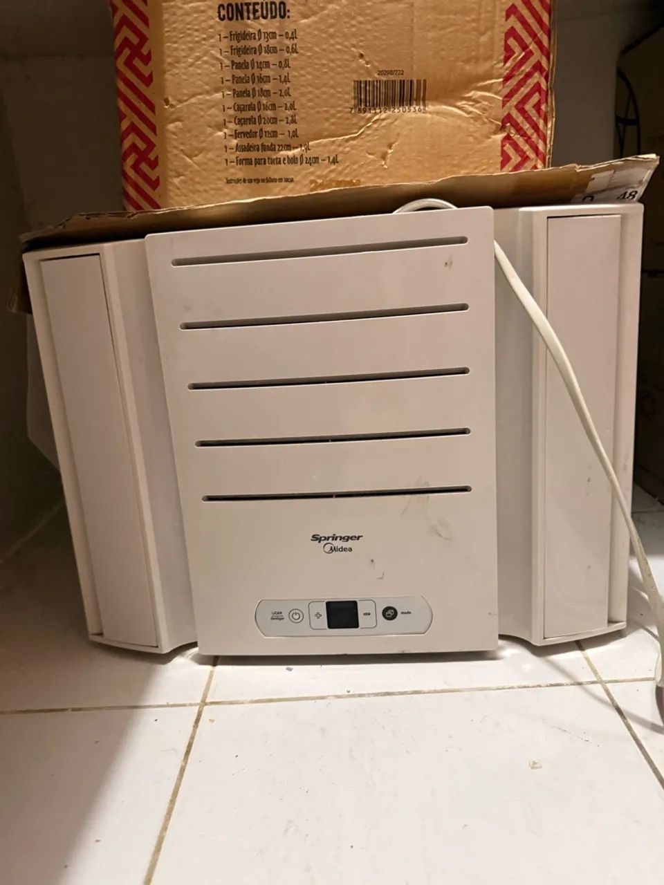Ar-Condicionado de Janela Springer Midea - Pouco Uso - Funcionando Perfeitamente - Foto 3