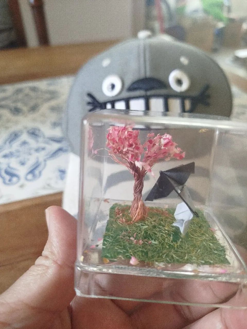 Kit Totoro. Boné + miniatura origami  - Foto 3