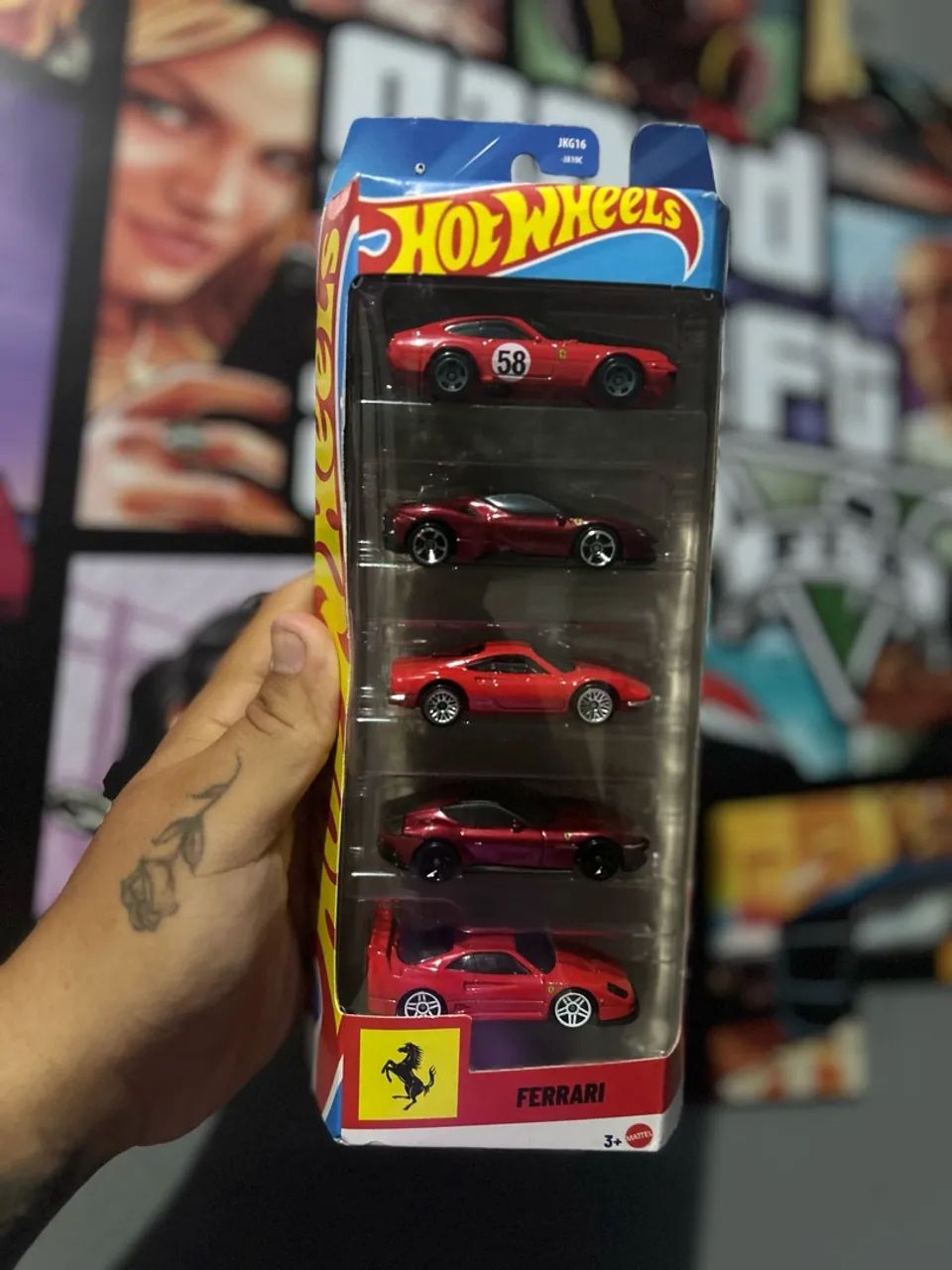 Hot wheels Pack Ferrari 