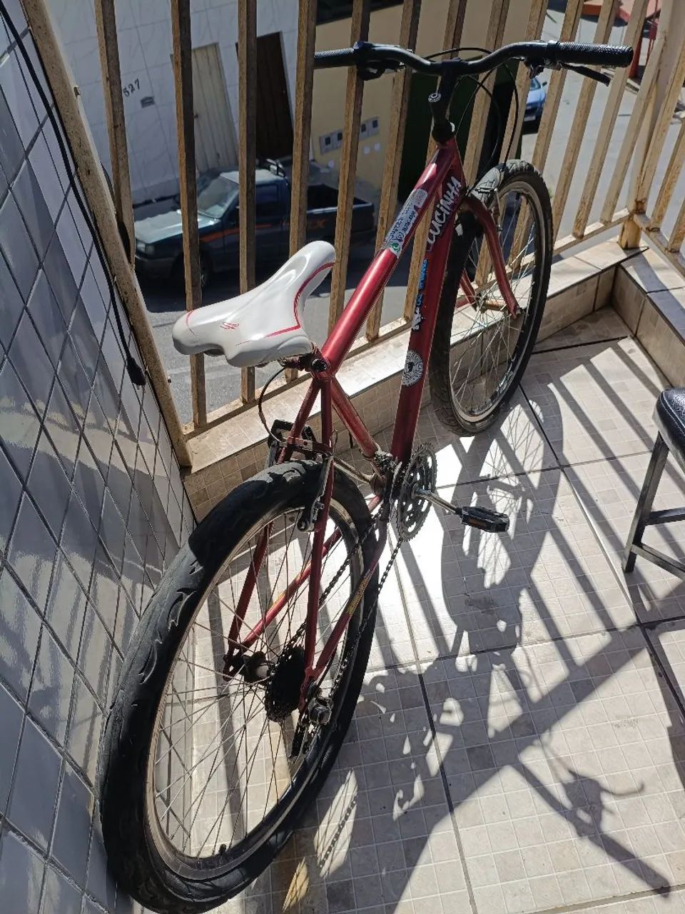 Bicicleta aro 26 samy vermelha 