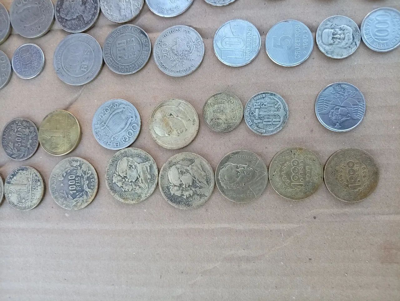 Moedas antigas de colecionadores, cédulas.  - Foto 5