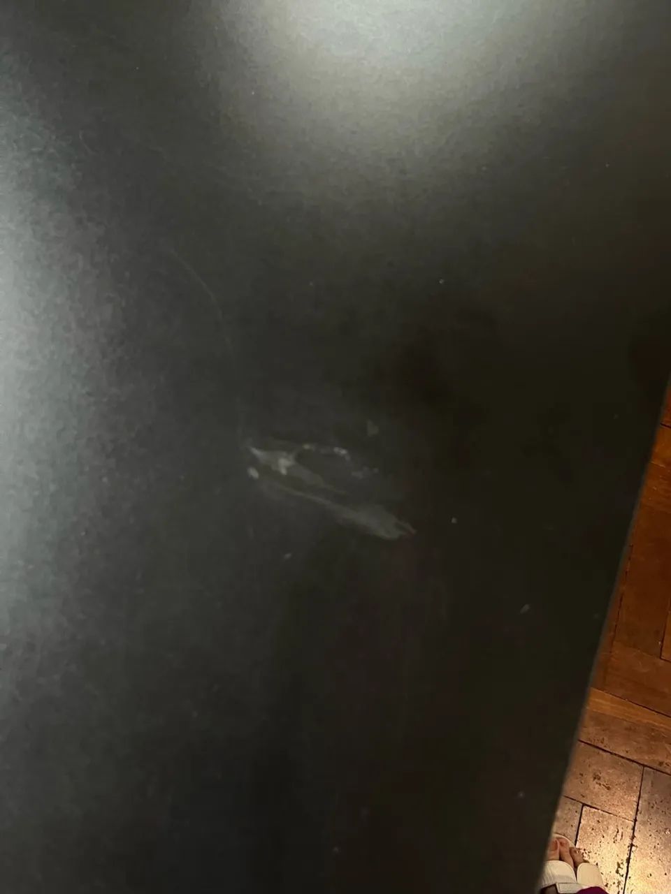 Mesa de escritório preta 1,80m - Foto 3