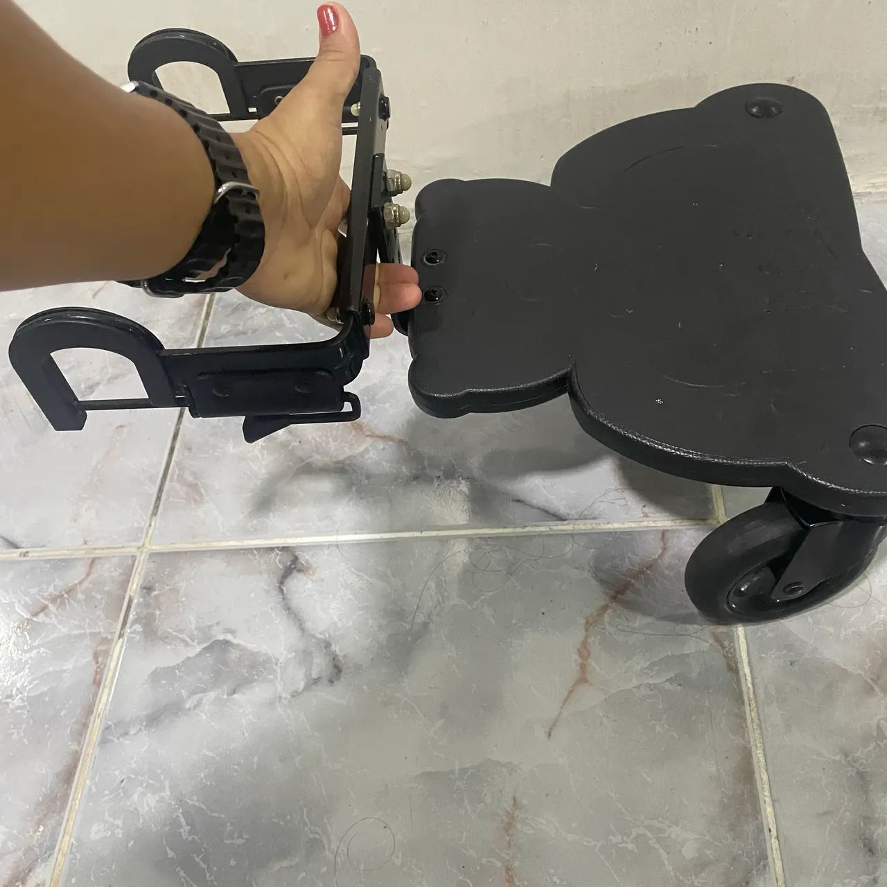 Carrinho auxiliar para carrinho de bebê - Foto 5