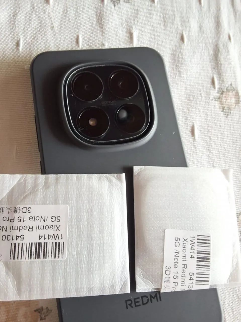 !Lente Protetora para Redimir Note 15 Pro 5G! - Foto 2