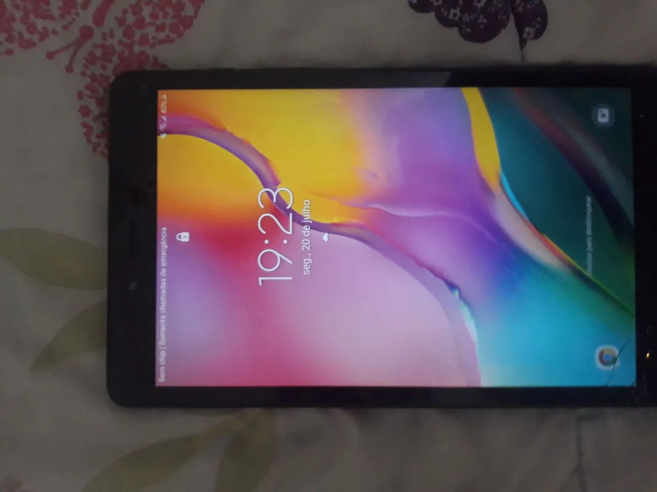 Vendo ou troco tablet Samsung pegar chip