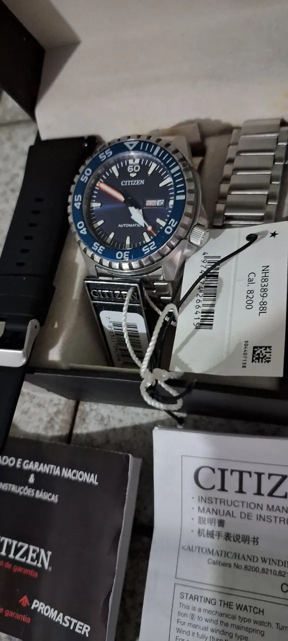 Relógio Citizen Diver Mariner Sport Automatic *IMPERDÍVEL* (SÓ