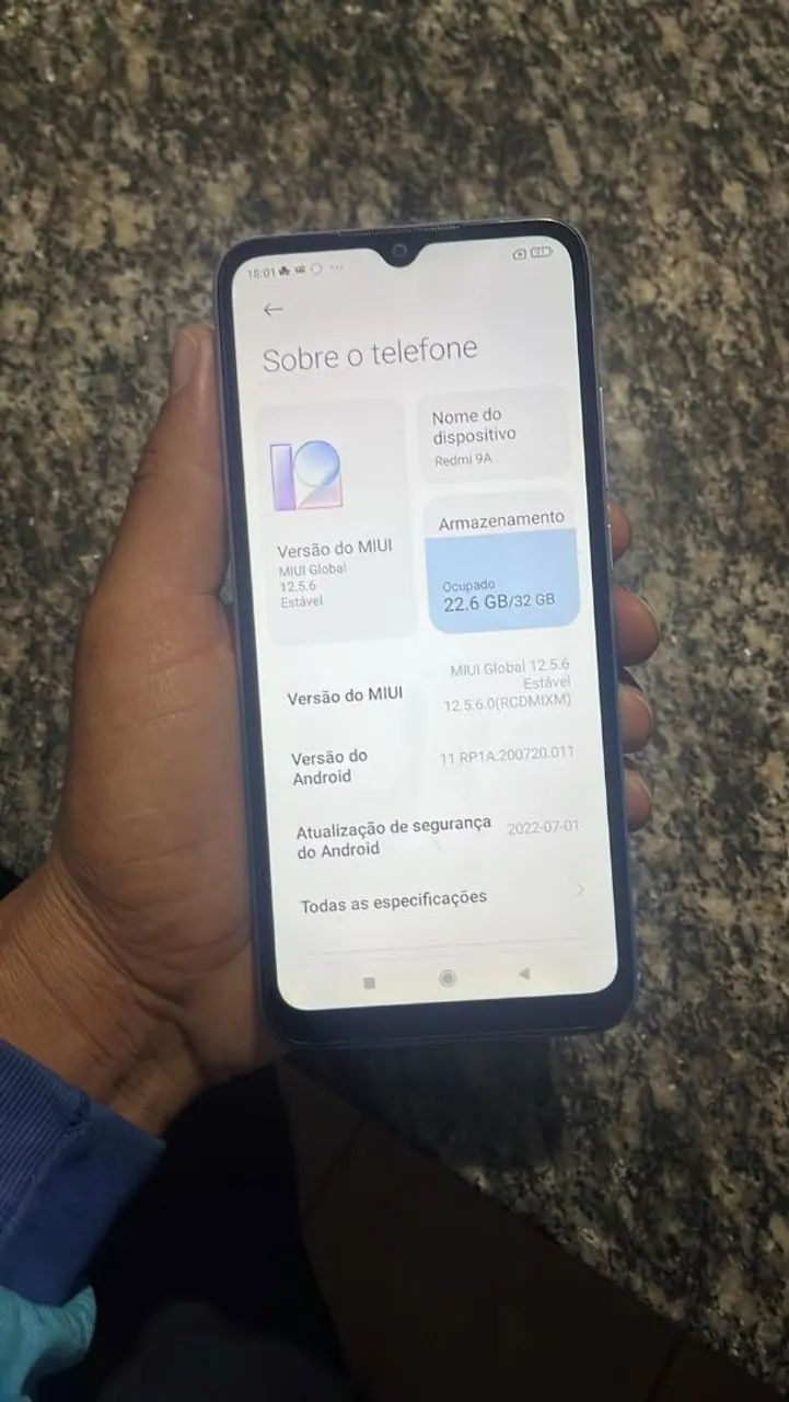 Vendo redmi 9a zerado 
